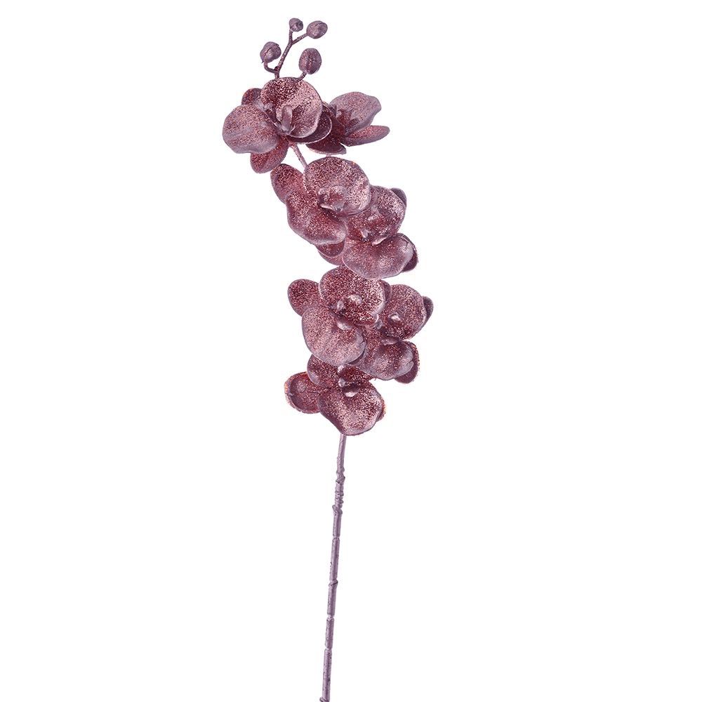 ORHIDEJA ROZE SA ŠTRASOM 75 CM