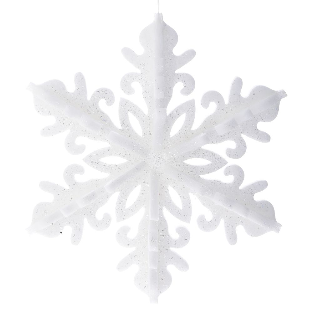72254 PAHULJA BELA OD STIRPORA SA ŠTRASOM 40 CM