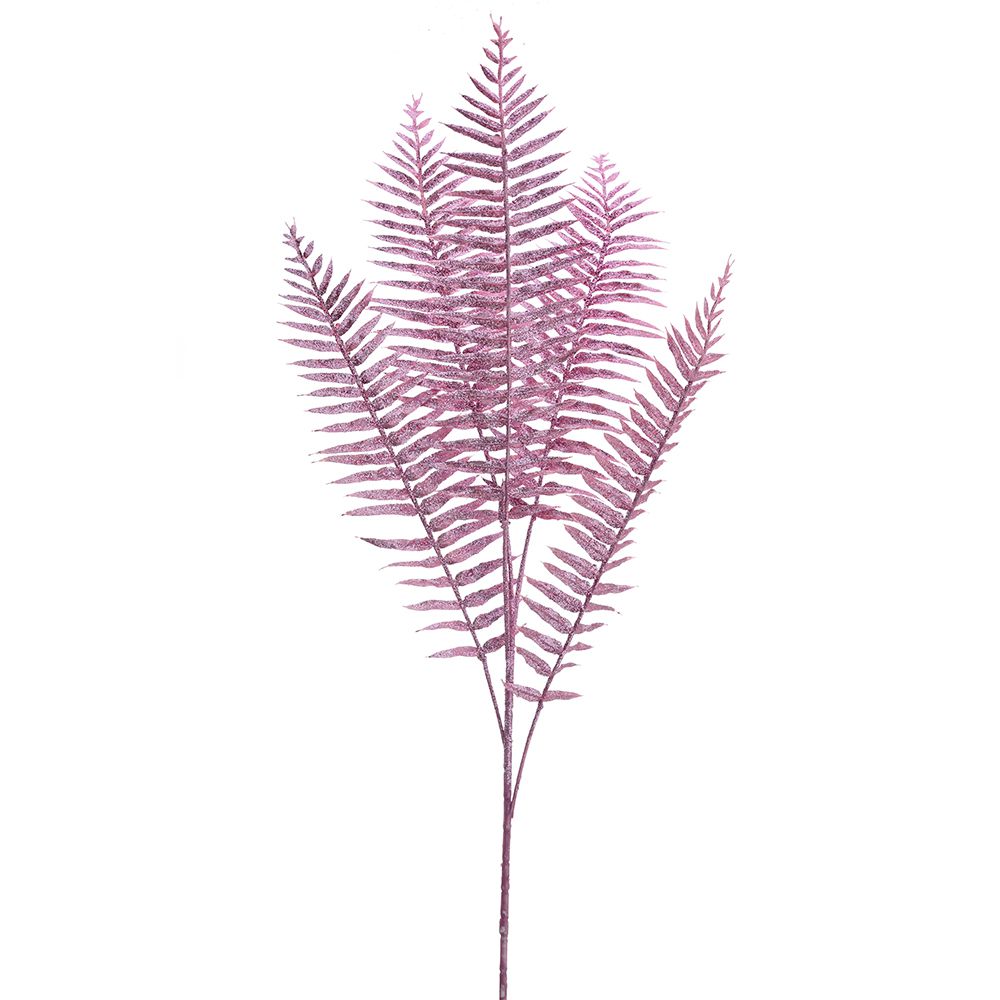 PAPRAT ROZE SA ŠTRASOM 94 CM