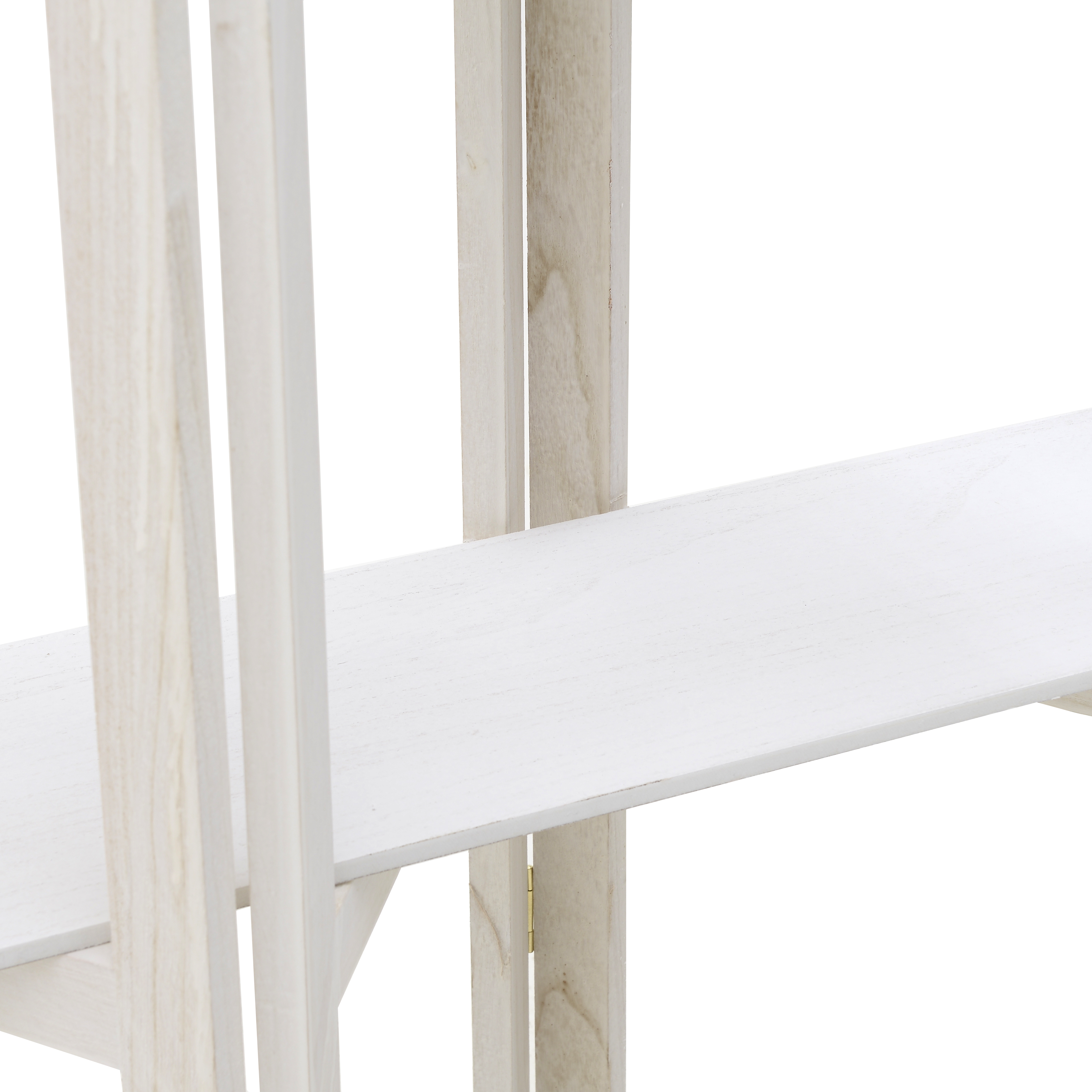 3502990002 PARAVAN DRVENI SA POLICAMA ANTIK BELI 100X35X170 CM