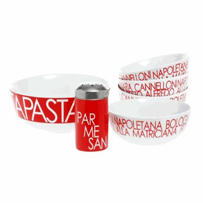 BAM36526 PORCELANSKI PASTA SET 