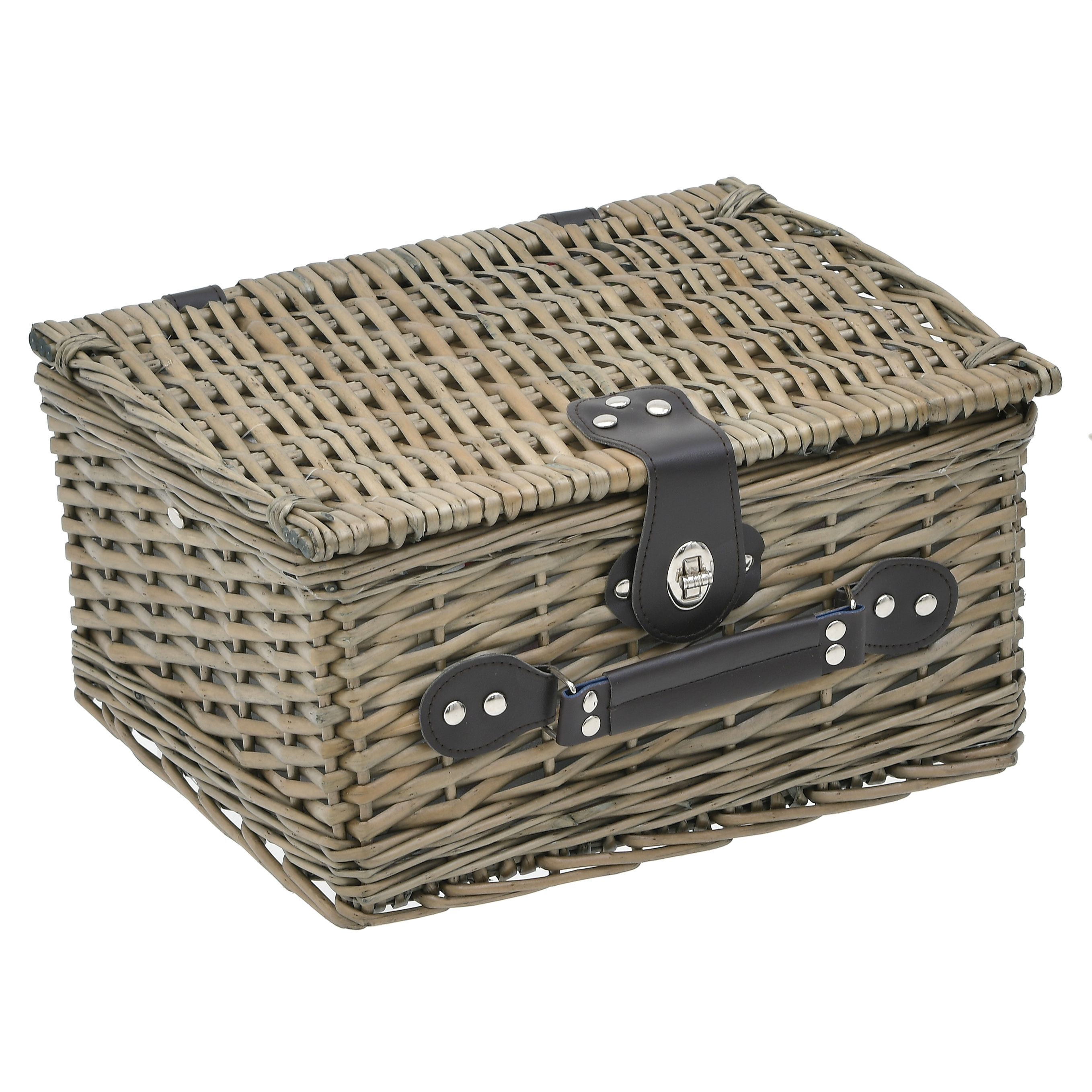 3606120014 PIKNIK KORPA SA PRIBOROM ZA 2 OSOBE  DEZEN JAGODE 33X28X18 CM