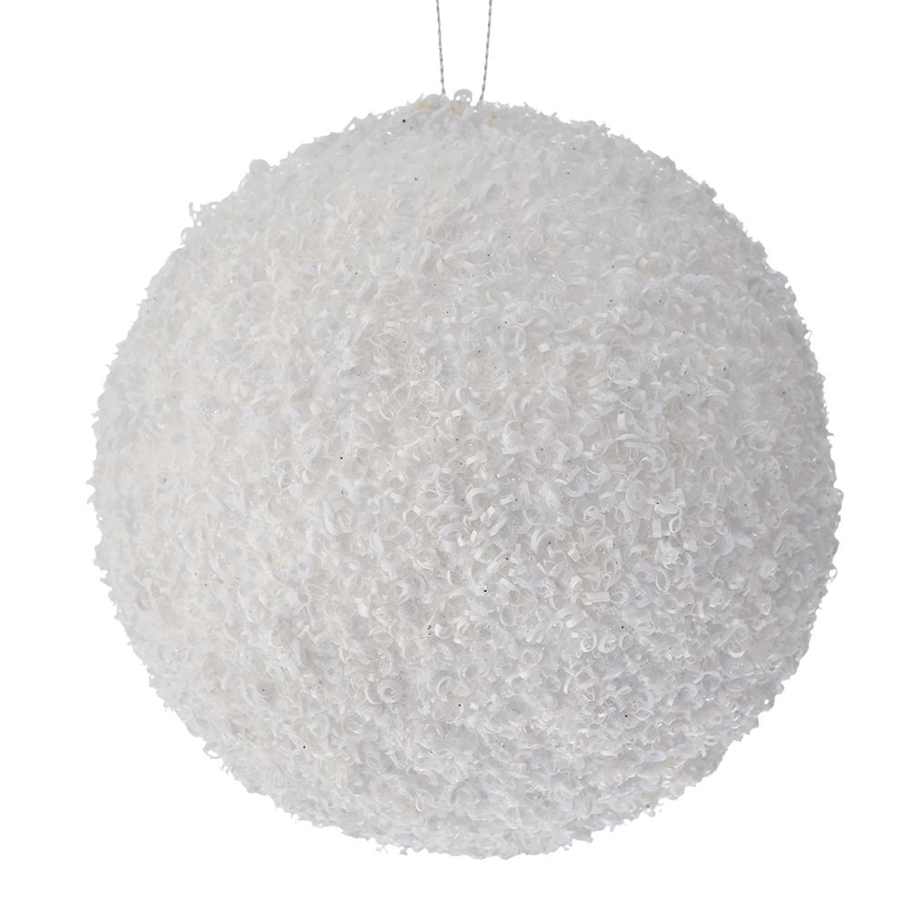 PLASTIČNA BELA SA ŠTRASOM 12 CM