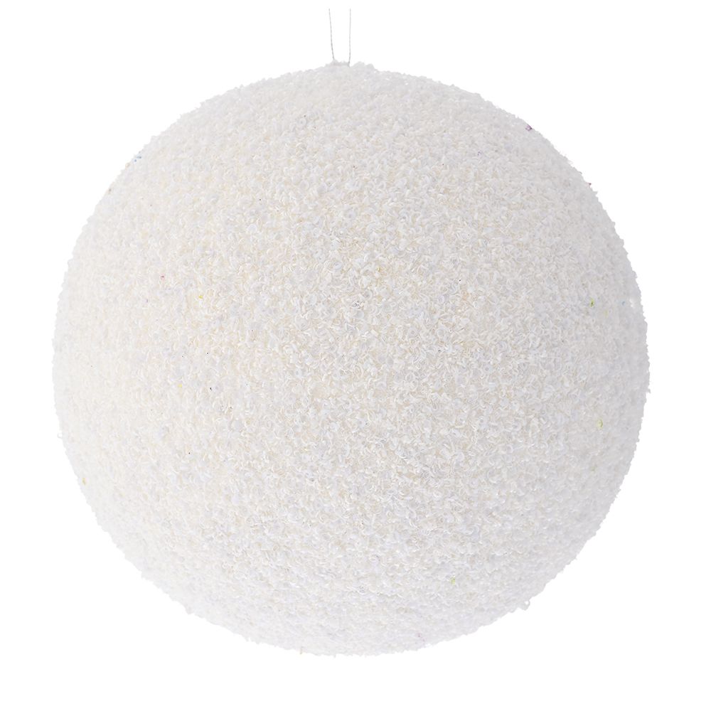 PLASTIČNA BELA SA ŠTRASOM 20 CM