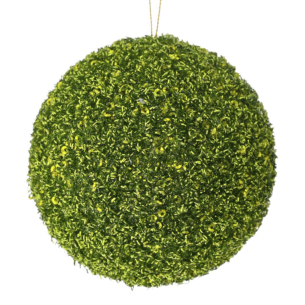 PLASTIČNA ZELENA SA ŠTRASOM 12 CM