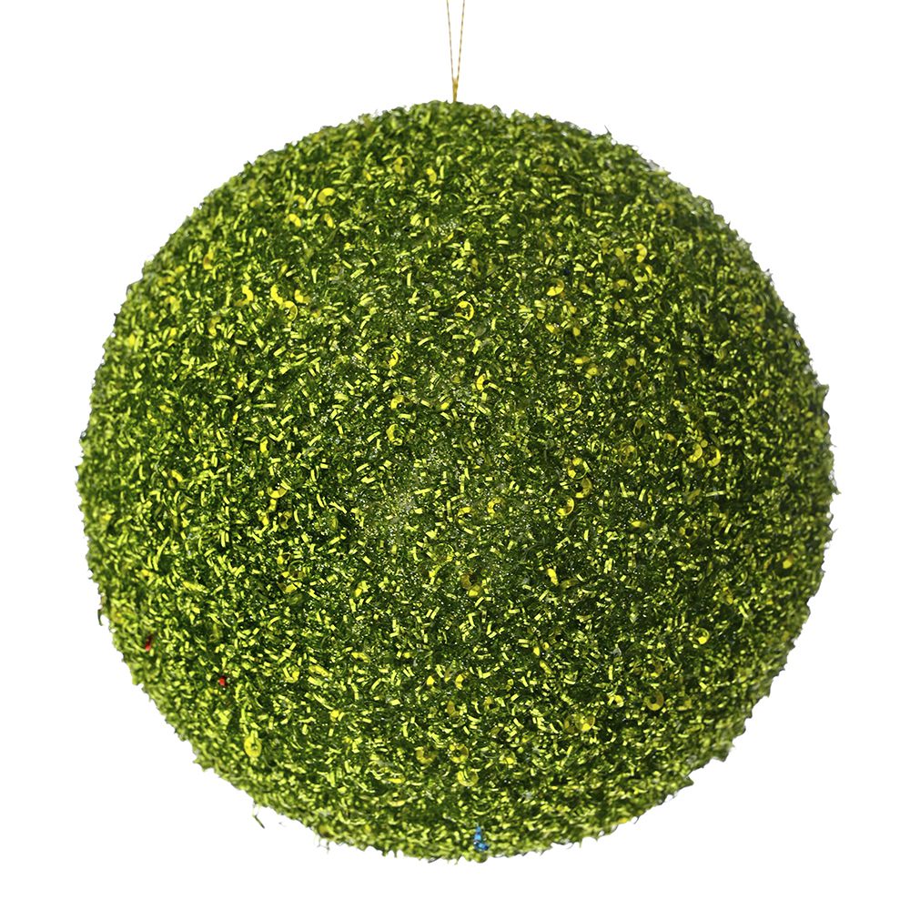 PLASTIČNA ZELENA SA ŠTRASOM 15 CM