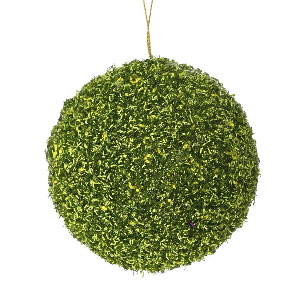 PLASTIČNA ZELENA SA ŠTRASOM 8 CM