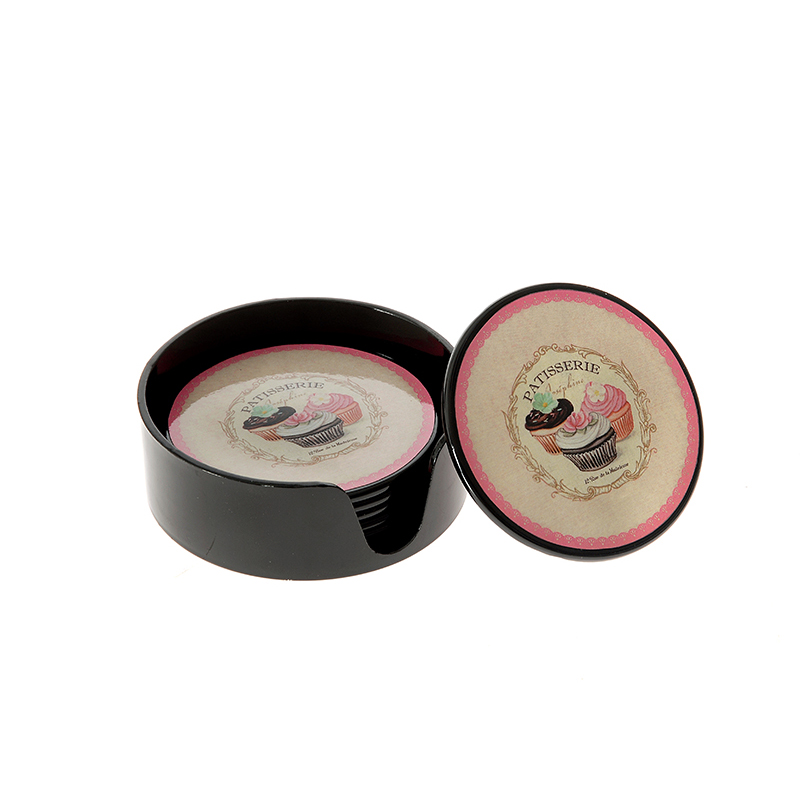 52811 PLASTIČNI PODMETAČI ZA ČAŠE DEZEN CUP CAKE S/6