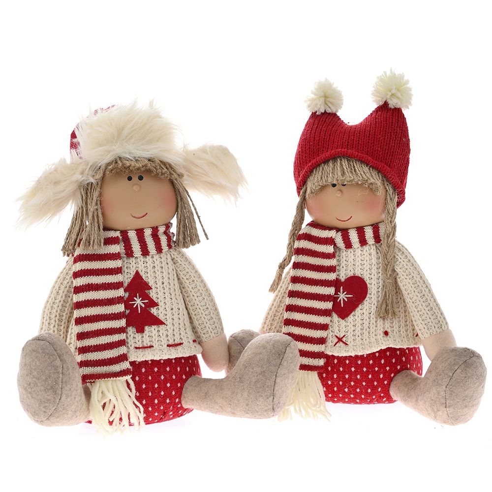 78471 PLATNENE LUTKE DECA SET/2 23X23 CM