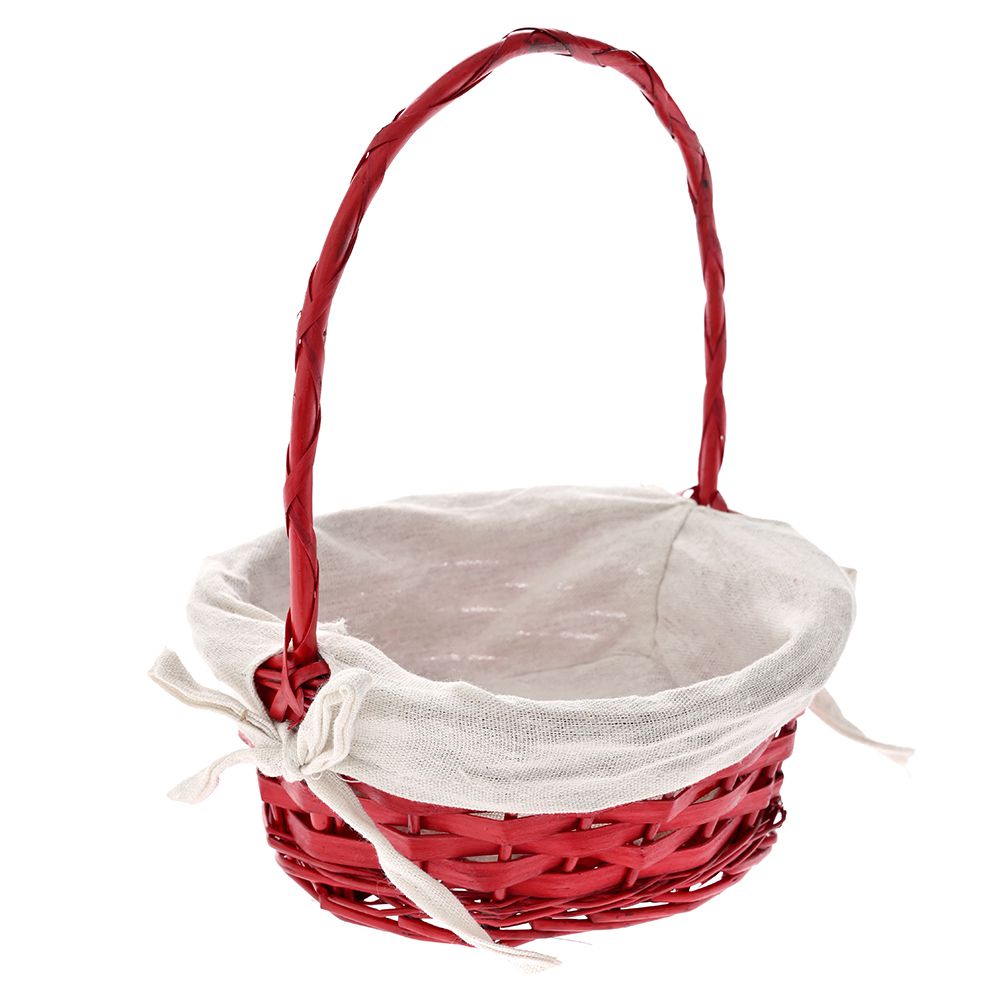 PLETENA KORPICA POSTAVLJENA PLATNOM 20*8*24cm