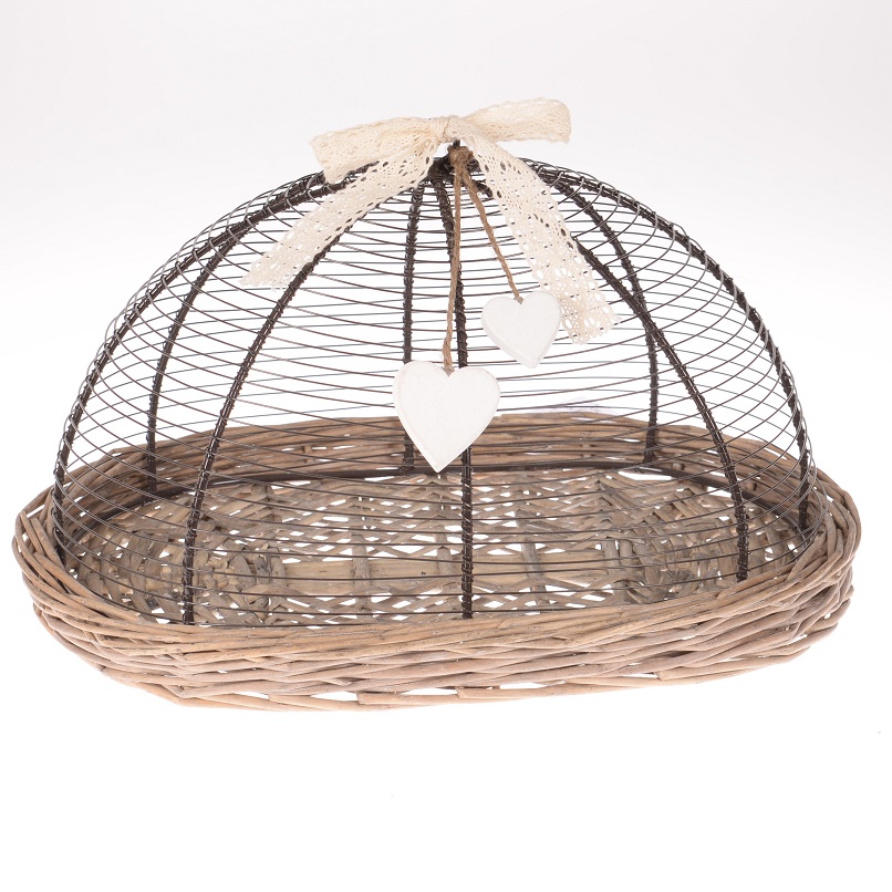 3603690005 PLETENA KORPICA SA METALNIM POKLOPCEM 34*23*20cm
