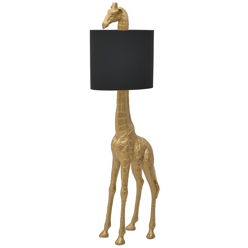 3157840014 PODNA LAMPA U OBLIKU ŽIRAFE OD POLIREZINA 55X34X180 CM