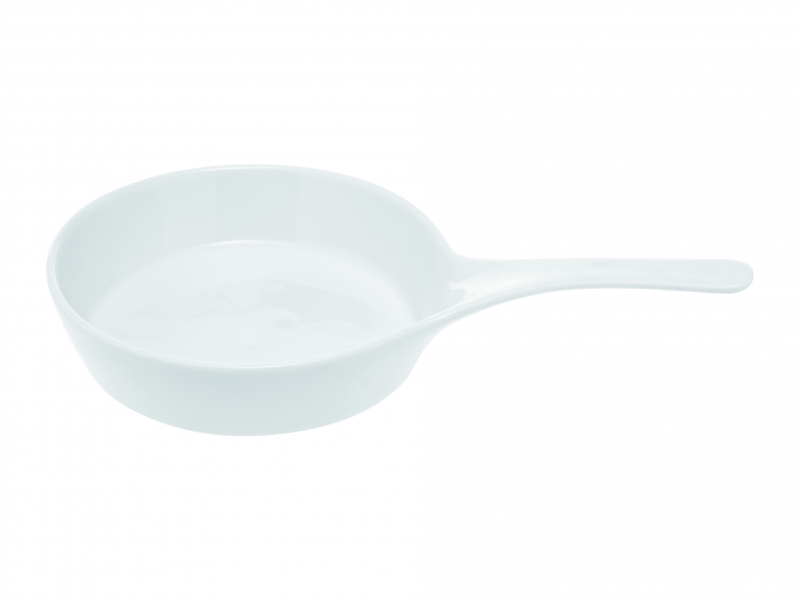 BAM08645 PORCELANSKI SERVER BELI SA RUČKOM 15*5.6cm S&P