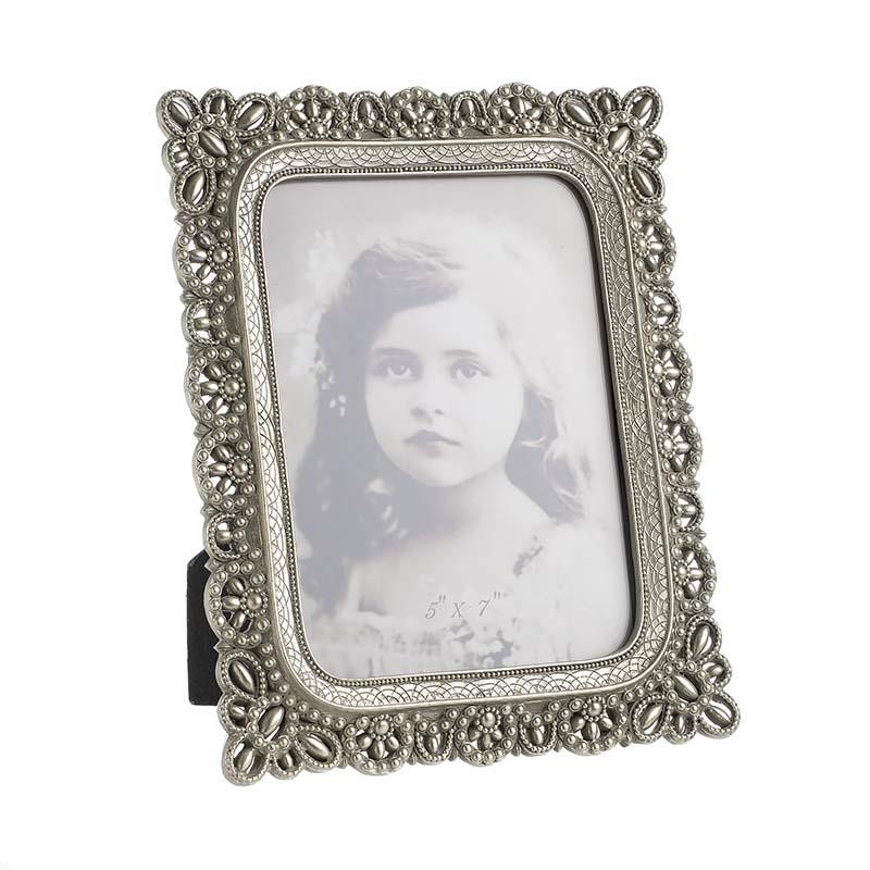 3301170289 RAM OD POLIREZINA SREBRNI 10*15cm