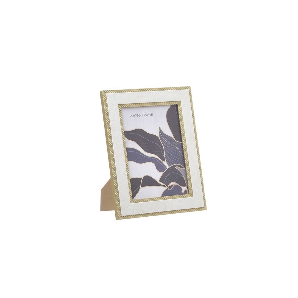 6302020017 RAM ZA SLIKU KREM ZLATNI PLASTIČNI 10*15 CM