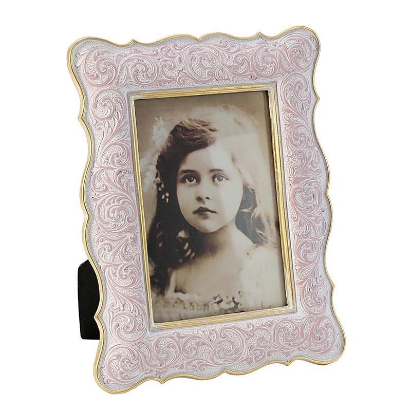 3301170192 RAM ZA SLIKU OD POLIREZINA ANTIK ROZE 10*15cm