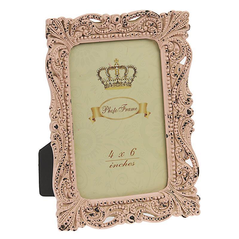 3307150288 RAM ZA SLIKU OD POLIREZINA ANTIK ROZE 10*15cm
