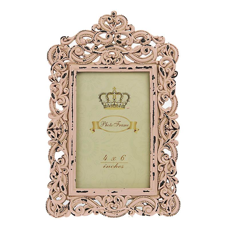 3307150287 RAM ZA SLIKU OD POLIREZINA ANTIK ROZE 10*15cm