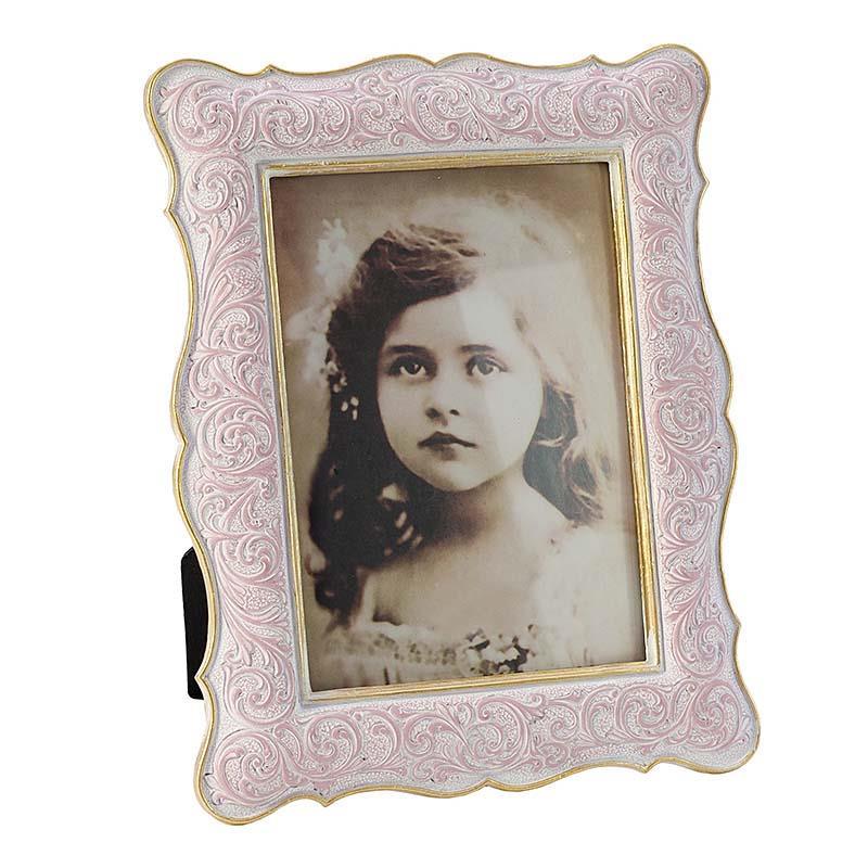 3301170193 RAM ZA SLIKU OD POLIREZINA ANTIK ROZE 13*18cm
