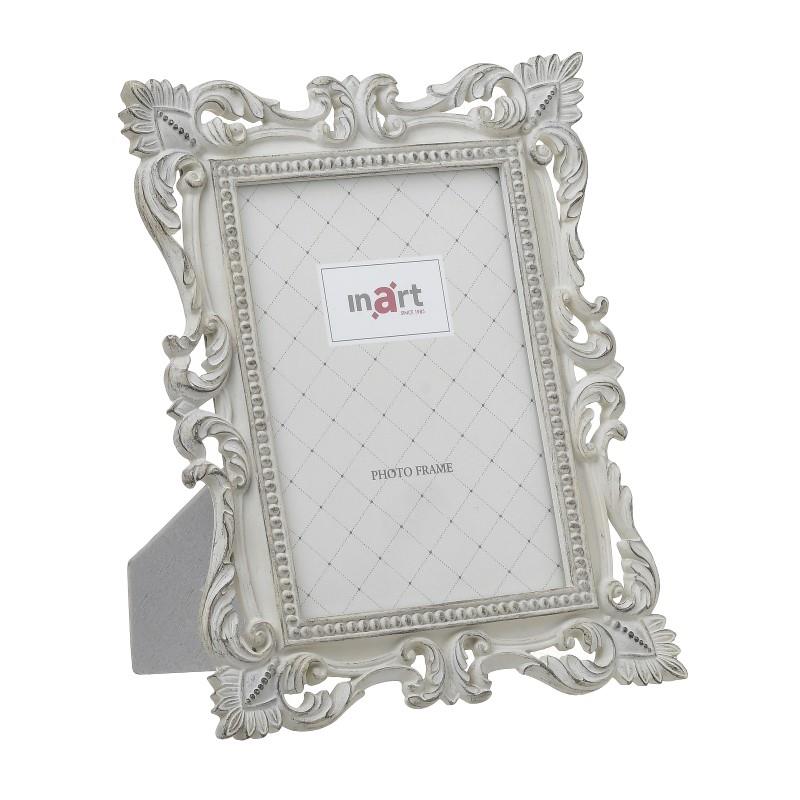 3301670041 RAM ZA SLILI OD POLIREZNA ANTIK BELI 13X18 CM