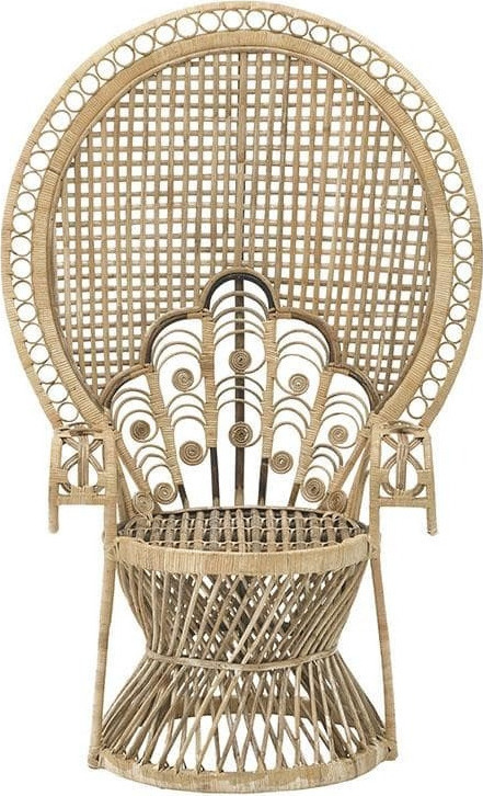 3508710005 RATAN FOTELJA PAUN NATURAL 96X56X145 CM