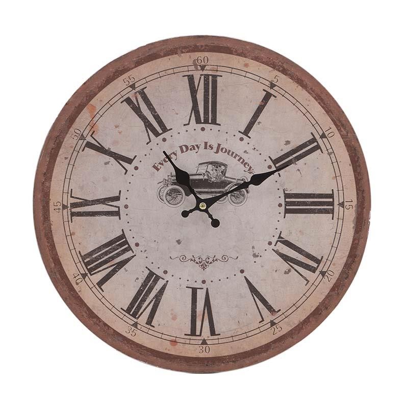 3209770195 SAT ZIDNI DRVENI 34 cm