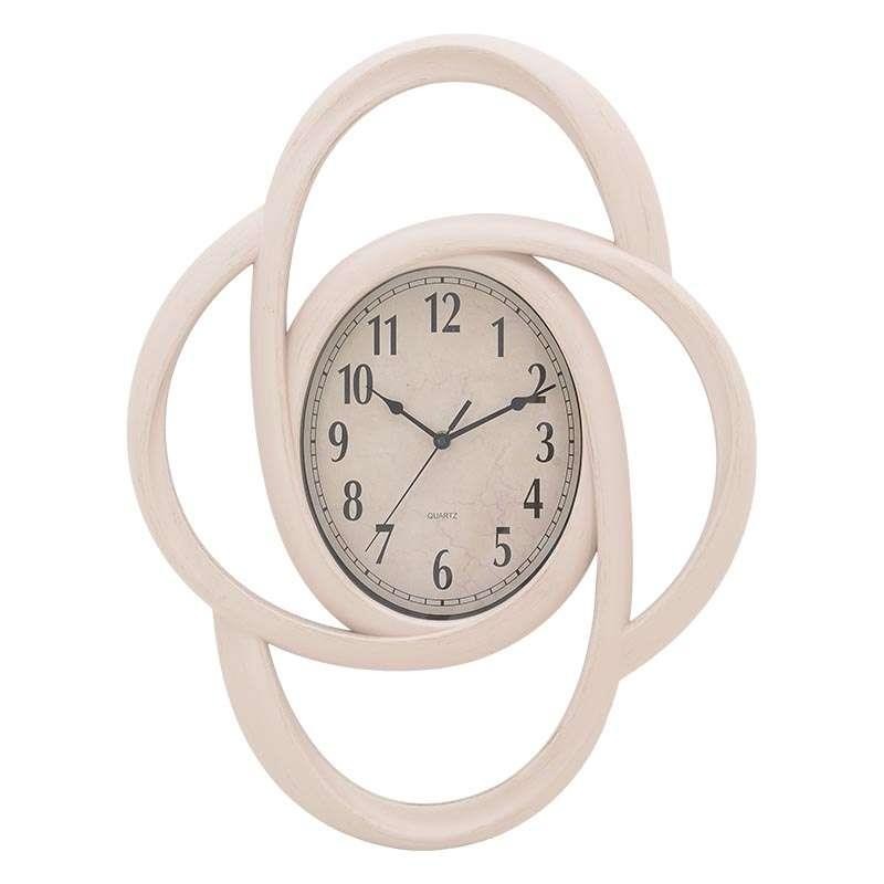 3202840038 SAT ZIDNI PLASTIČNI ANTIK BEŽ 47*5*61cm