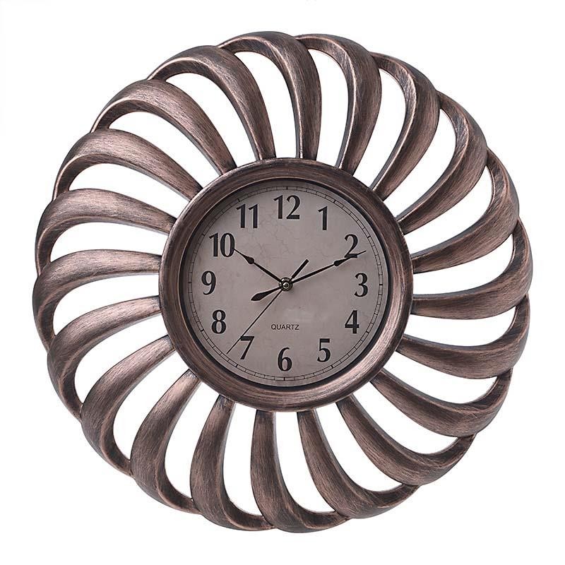 3202840043 SAT ZIDNI PLASTIČNI BRAON 51cm