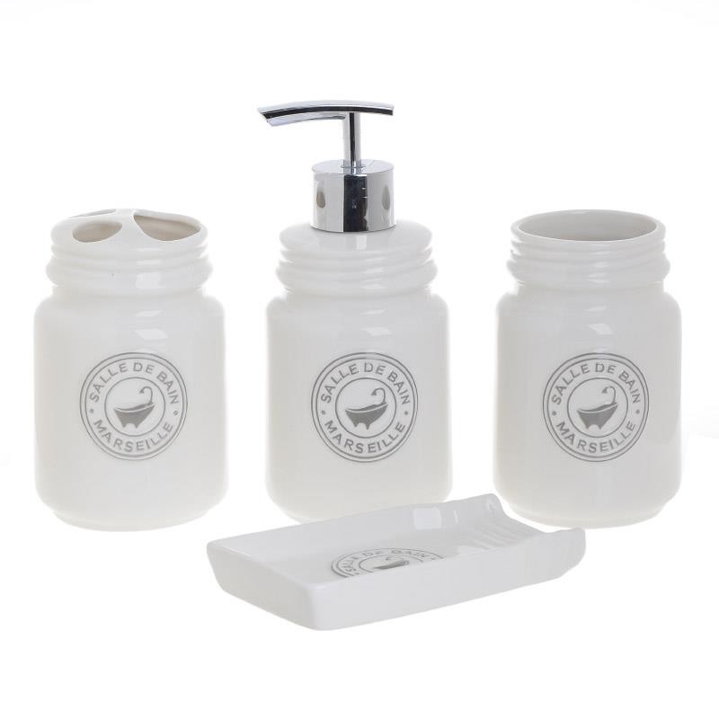 3654940023 SET ZA KUPATILO OD PORCELANA S/4