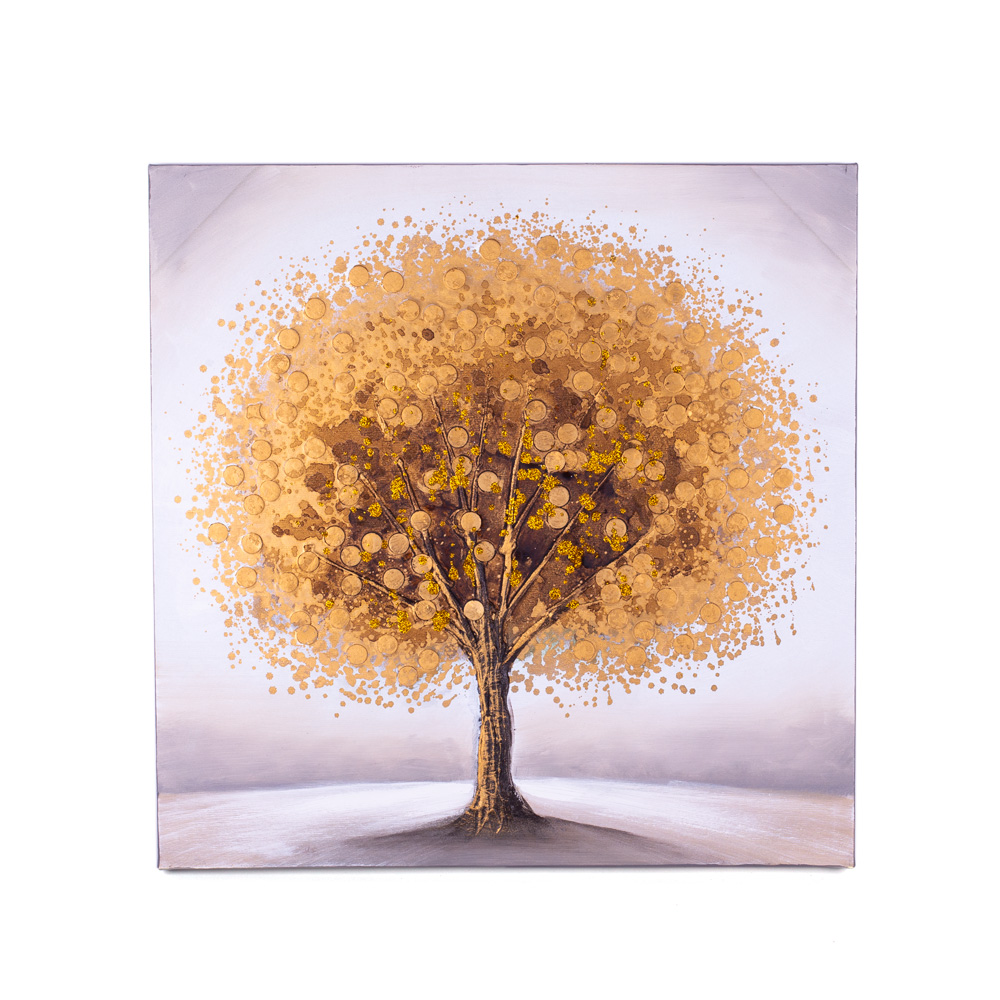 D-291 SLIKA 3D MOTIV DRVO 60x60 CM