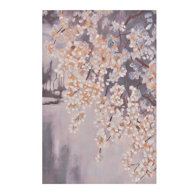 3902420278 SLIKA CVETNA KORNJAČA SA BISERIMA 80X3X120 CM