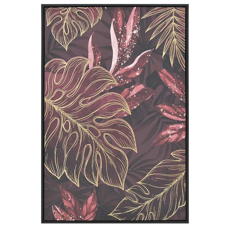 3907040037 SLIKA DEZEN LISCE 60X90 CM