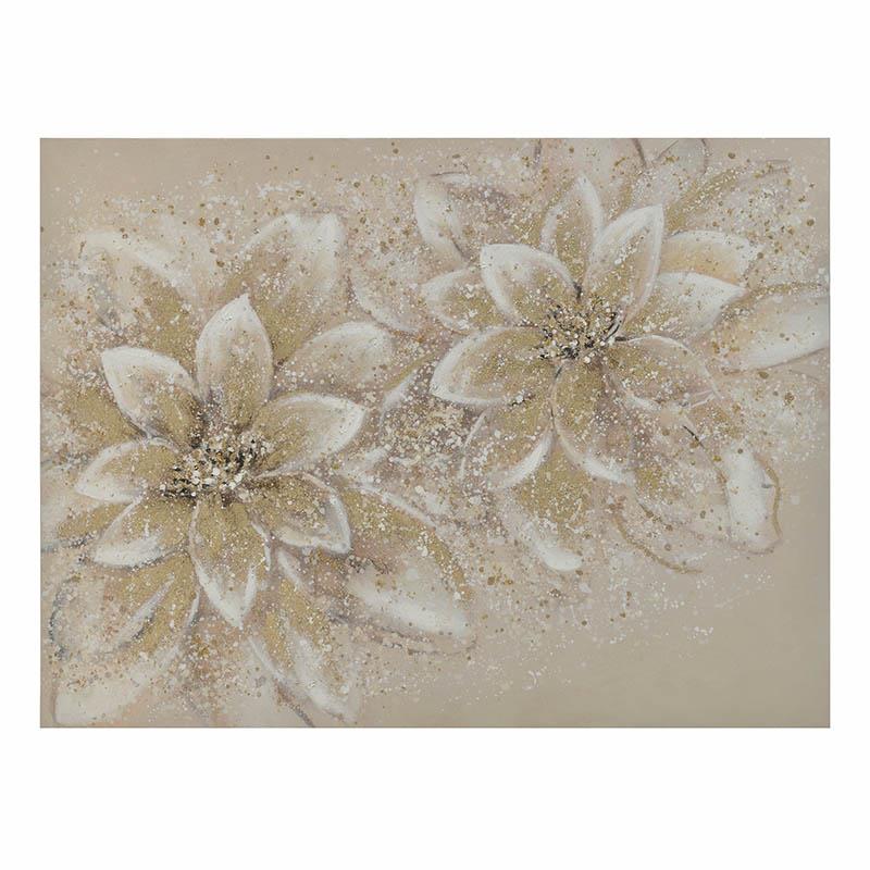 3900060299 SLIKA NA PLATNU CVETNI DEZEN 120X90 CM