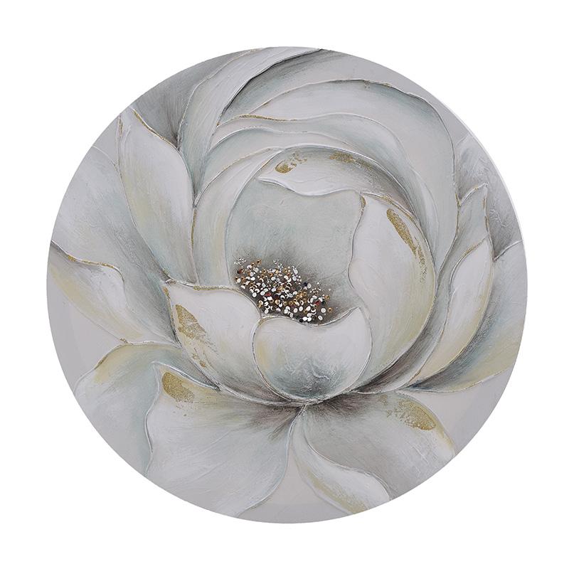 3905190132 SLIKA NA PLATNU CVETNI DEZEN 60cm