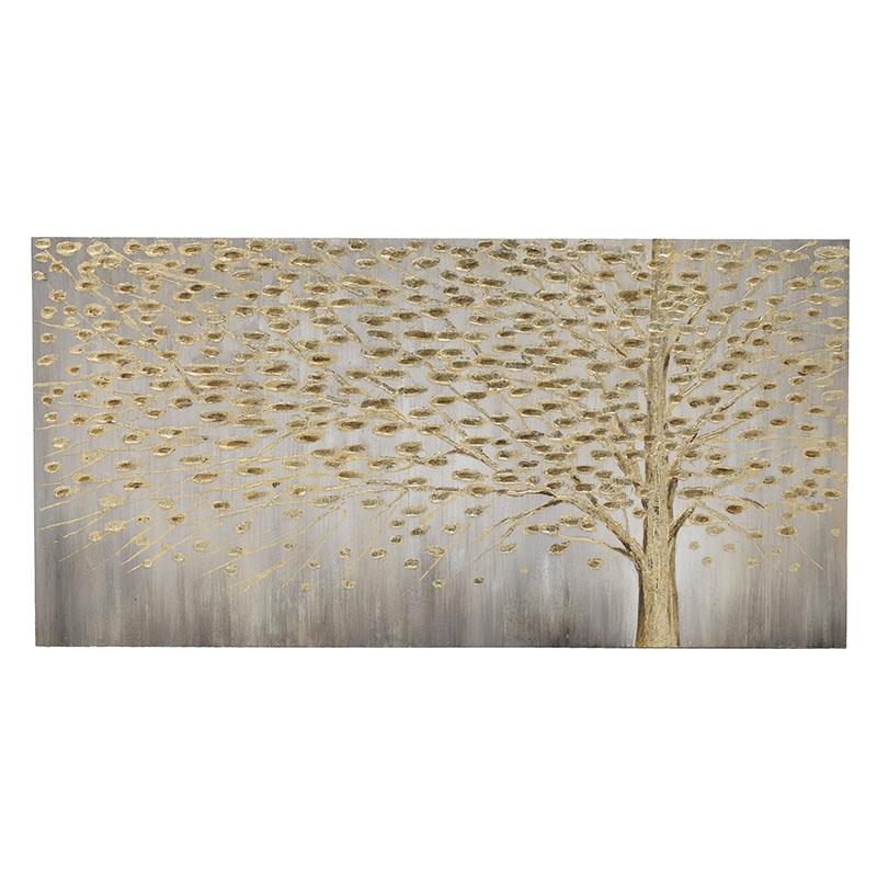 3900060211 SLIKA NA PLATNU DEZEN DRVEĆE 120X4X60 CM