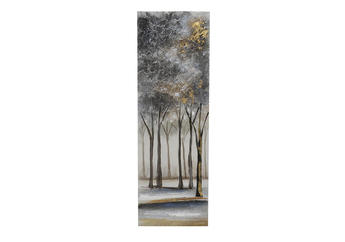 3905190184 SLIKA NA PLATNU ŠUMA 30*90cm
