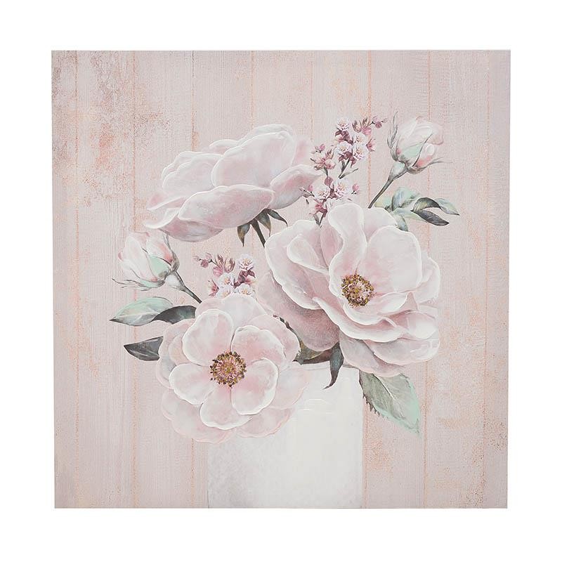 3902420139 SLIKA ŠTAMPANA NA PLATNU CVETNI DEZEN 70*3*70cm