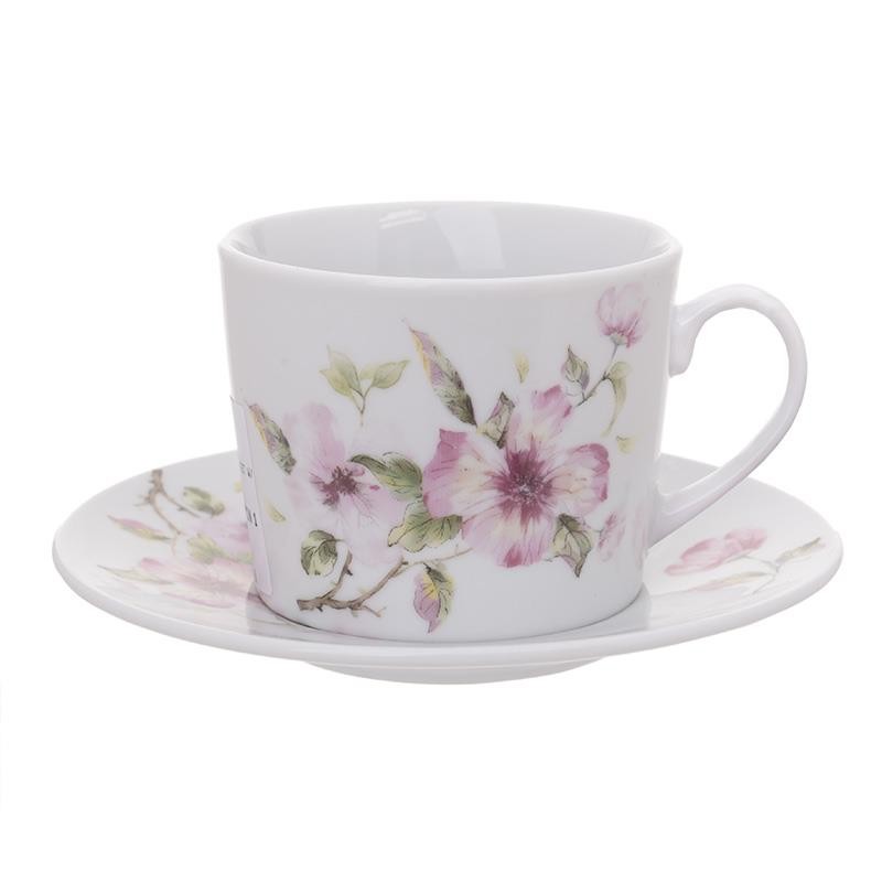 3609190081 ŠOLJE ZA KAFU OD PORCELANA CVETNI DEZEN