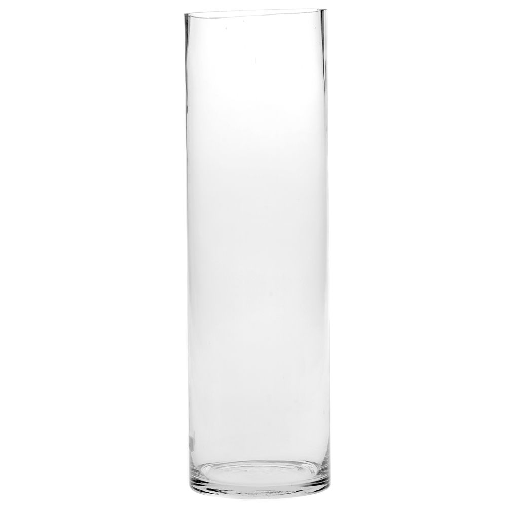 62020 STAKLENA VAZA 15*50cm
