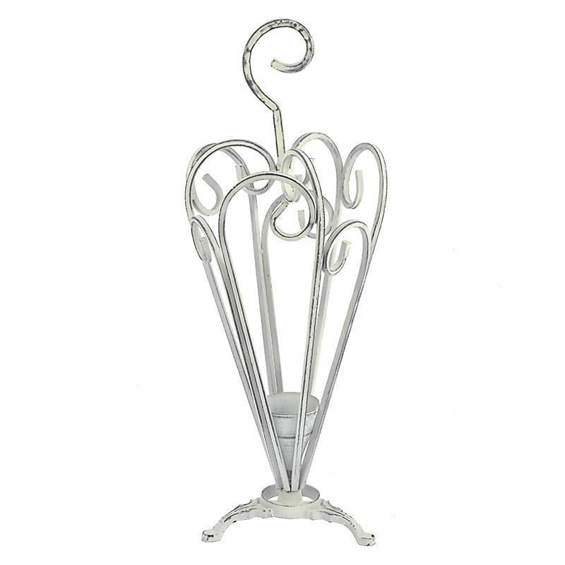 3705090003 STALAK ZA KIŠOBRANE ANTIK BELI 25*23*64cm