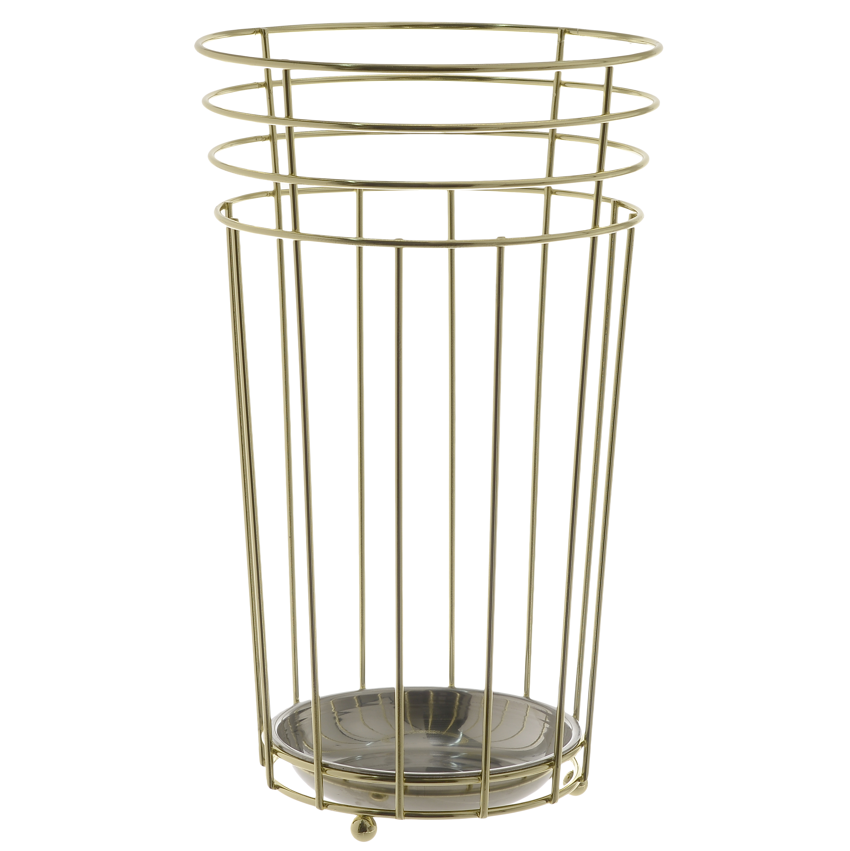 3704370002 STALAK ZA KISOBRANE METALNI ZLATNI 25X42 CM