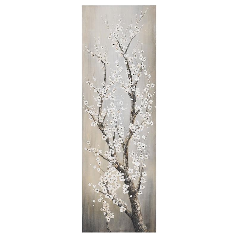 3908590061 ŠTAMPANA SLIKA NA PLATNU CVETNI DEZEN 50*4*150cm