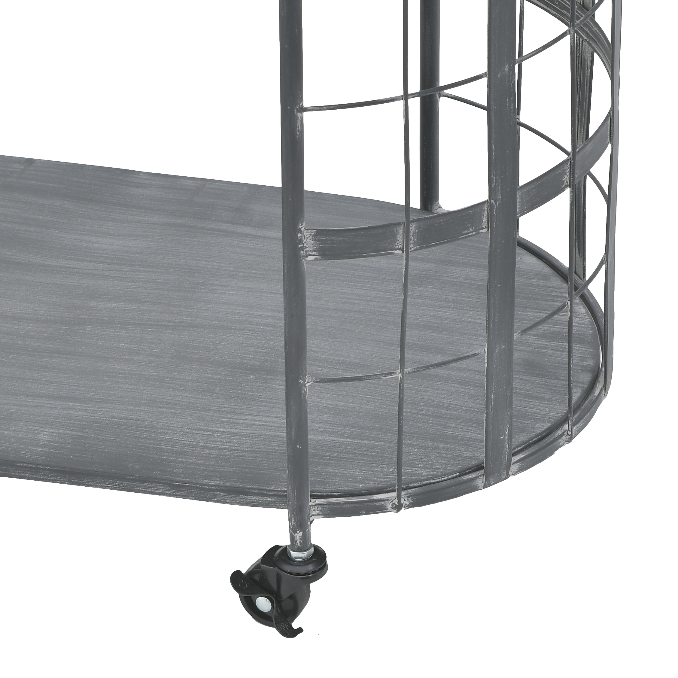 3508120113 STOCIC-BAR DRVO METAL NATURAL CRNI 63X39X60 CM