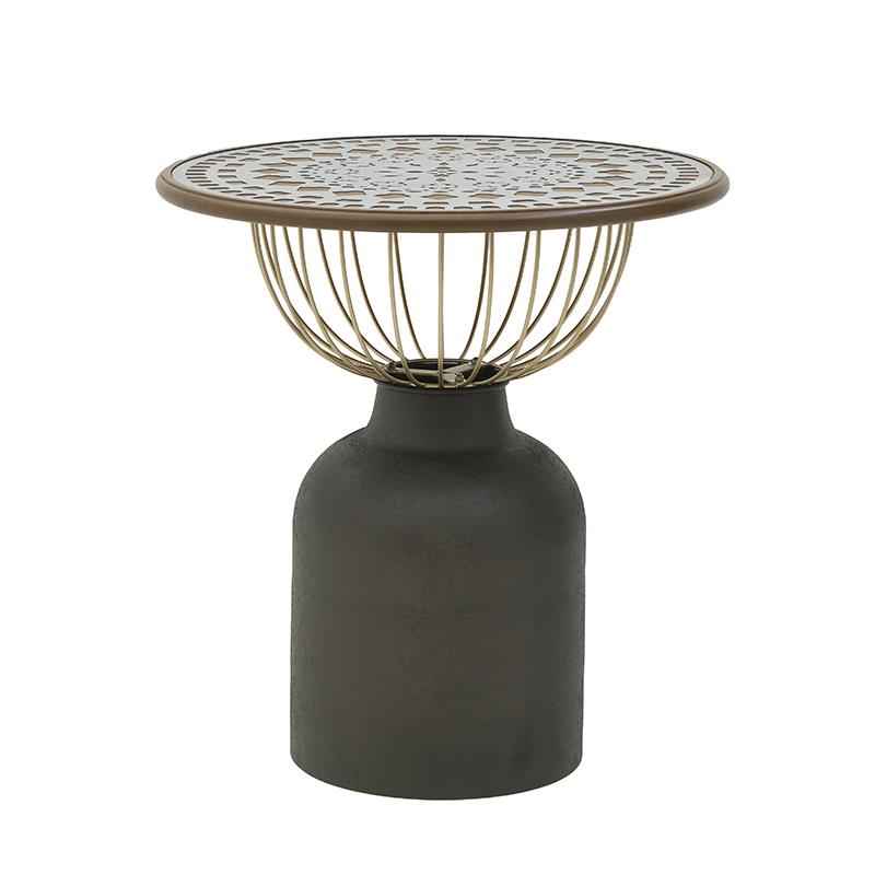 3501880016 STOČIĆ DRVO METAL 60X64 CM