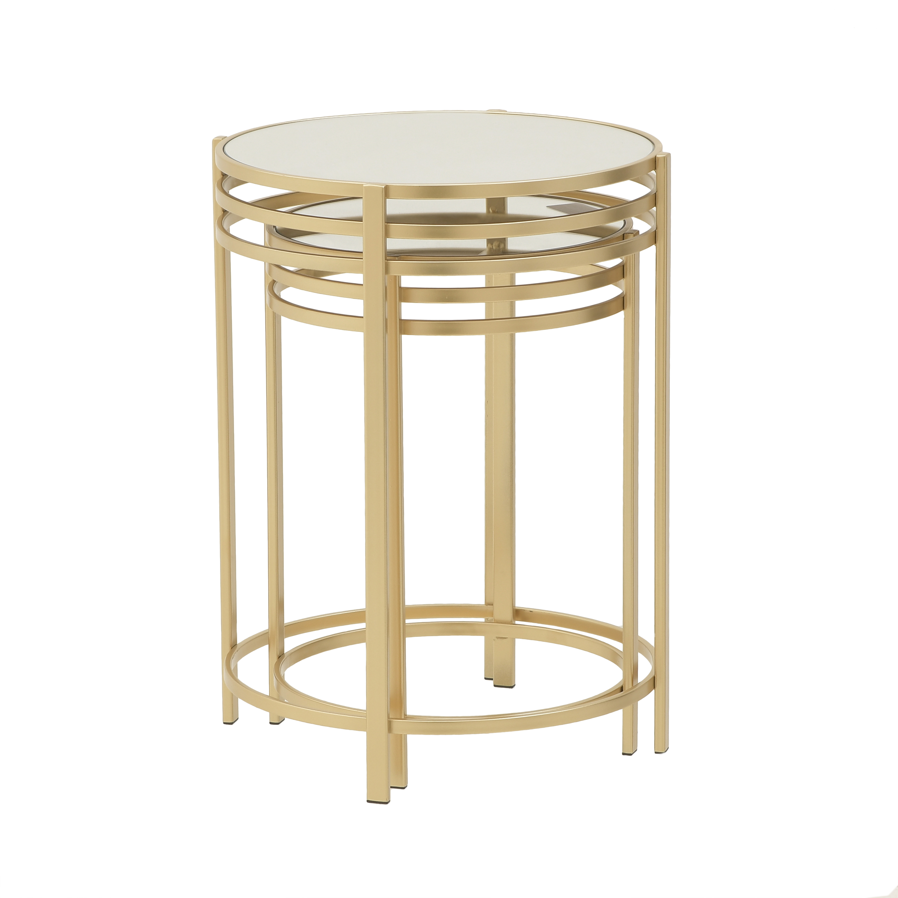 3506980041 STO METAL STAKLO ZLATNI S/2 42X55 CM