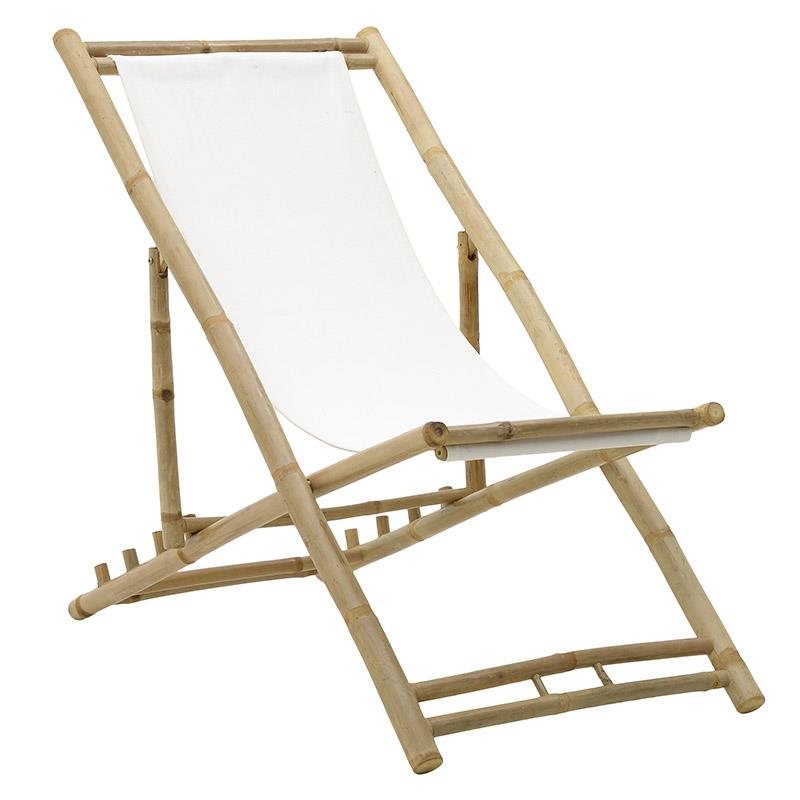 3505610020 STOLICA BAMBUSA NA SKLAPANJE SA POMERIVIM NASLONOM 60X68X120 CM