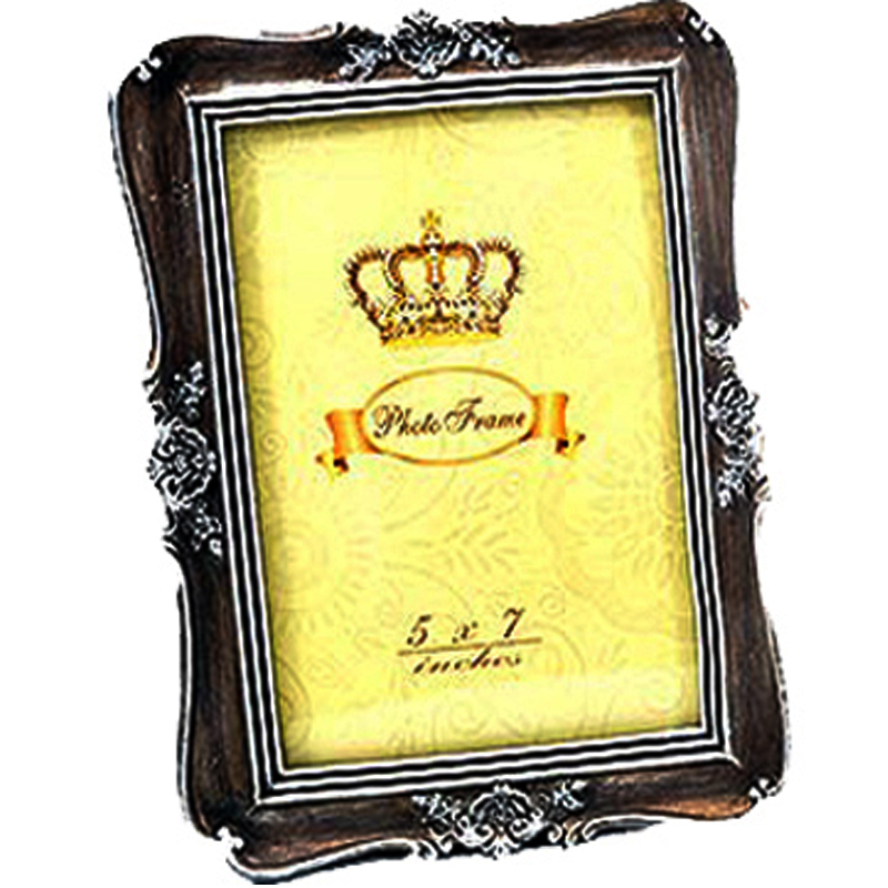 22325027 RAM ZA SLIKU OD POLIREZINA ANTIK SREBRNI 10*15cm