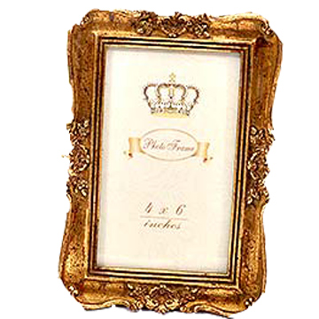 22325023 RAM ZA SLIKU OD POLIREZINA ZLATNI 10*15cm