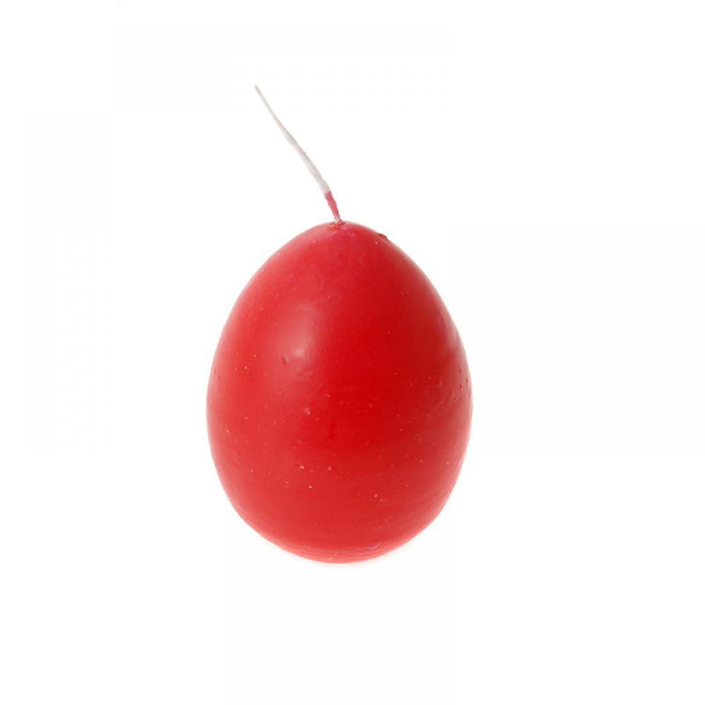 53009 SVEĆA CRVENA U OBLIKU JAJA 11cm