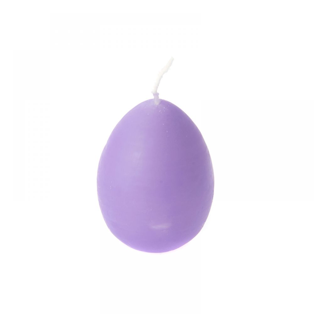 53014 SVEĆA LILA U OBLIKU JAJETA 11 CM